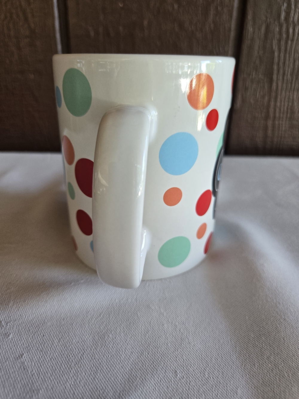 "I Would Give Up Coffee..." Polka Dot Mug - Picture 4 of 7